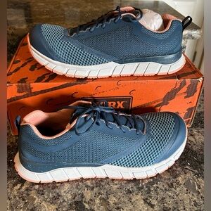 Worx Red Wing #5133 Athletic Steel Toe Shoe Womens New